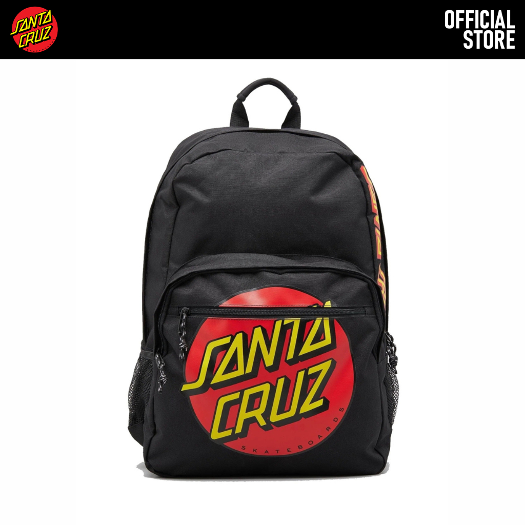 Santa Cruz SB1221401 Classic Dot Bag Backpack Black Tas Ransel