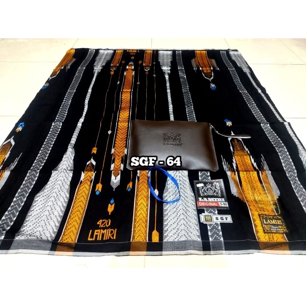 Sarung LAMIRI 420 MS Motif SGF SGE Mix GOLD