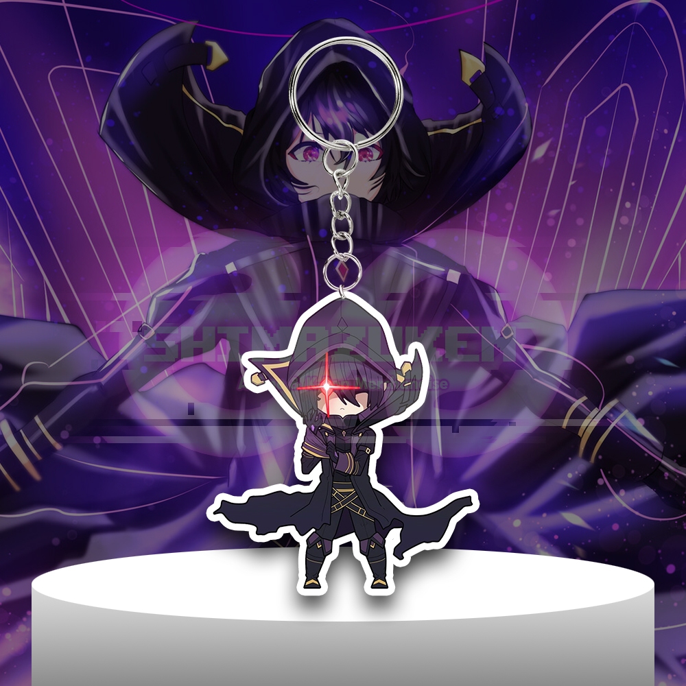 Gantungan Kunci Anime The Eminence in Shadow Cid Kagenou - Ganci Akrilik - Keychain Acrylic