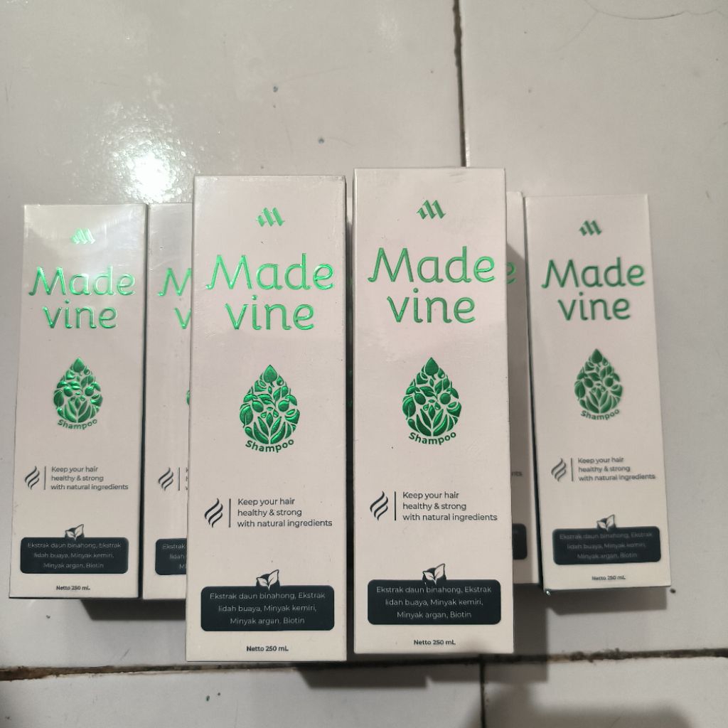 Shampoo Madevine Penumbuh Rambut Rontok 250ml