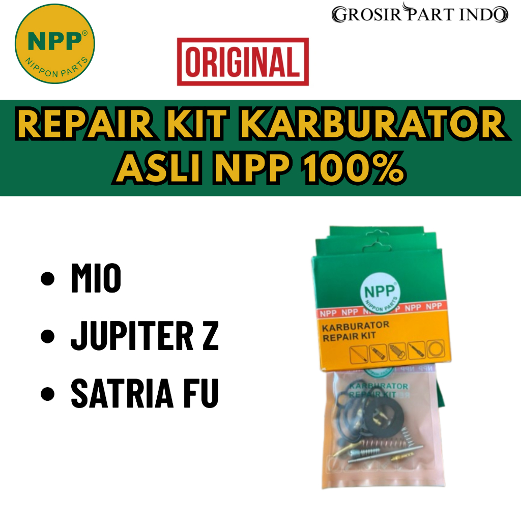 REPAIR KIT Karburator NPP Mio 5TL Mio Soul Nouvo Jupiter Z Jupiter Z New Satria FU 150 Original