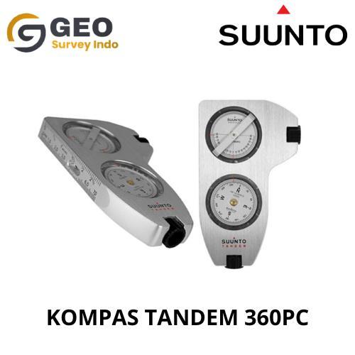 SUUNTO Tandem 360PC/360R Kompas Clinometer Baru-Bekas Normal Batangan Siap Pakai