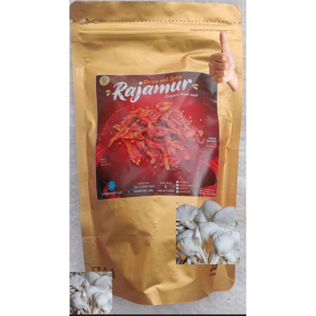 JAMUR CRISPY RAJAMUR  100 gr
