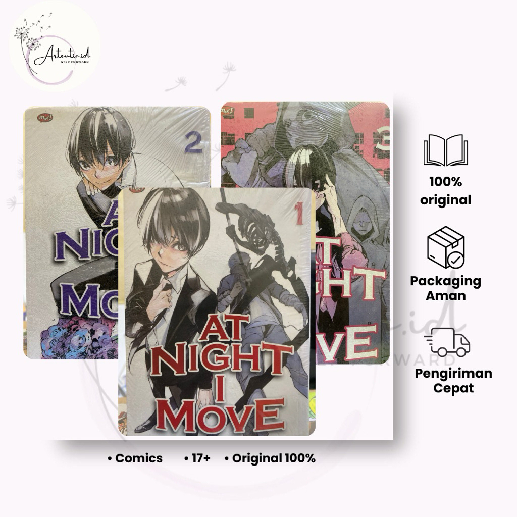 SALE KOMIK - AT NIGHT I MOVE By Yu Masuko