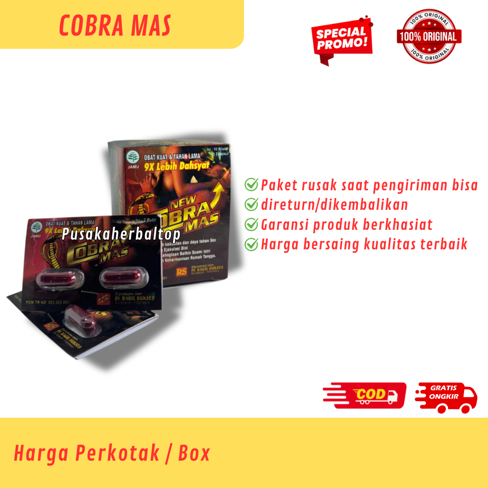 Cobra Mas Merah Original