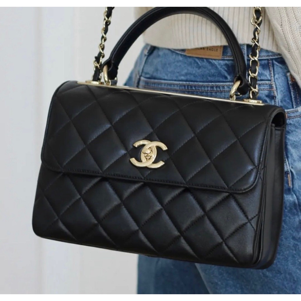 Chanel Top handle Classic Flap PL