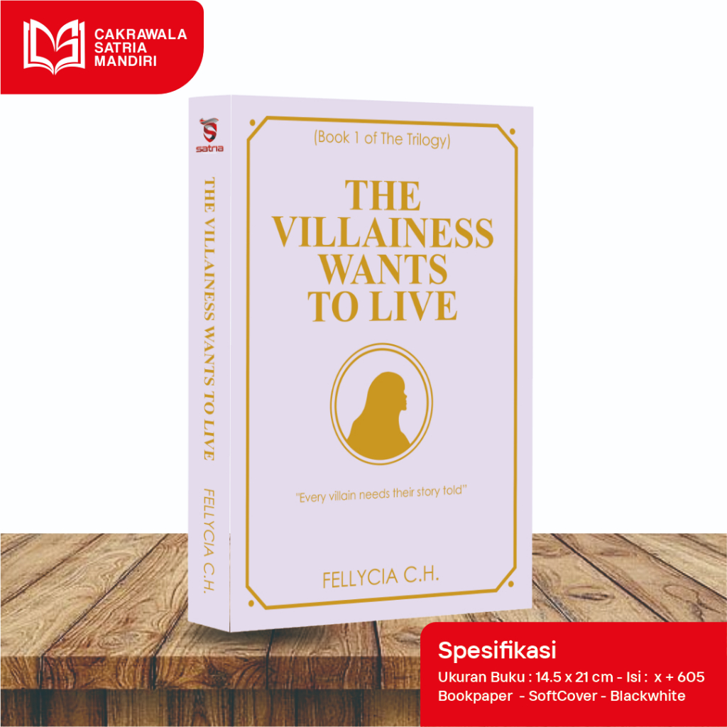 The Villainess Wants To Live | Fellycia CH | Novel Fantasi Isekai Romantis Transmigrasi