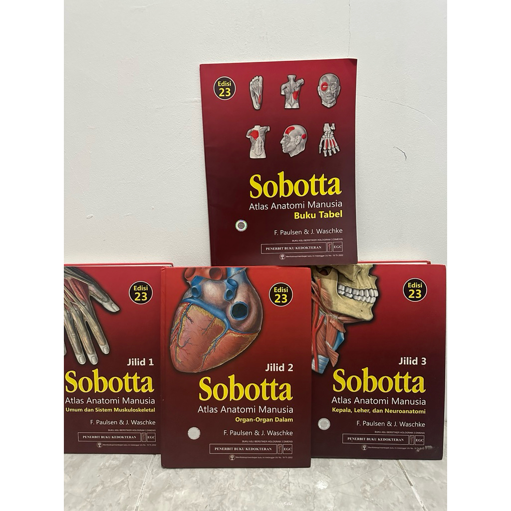 SOBOTTA JILID 23 ATLAS ANATOMI KEDOKTERAN