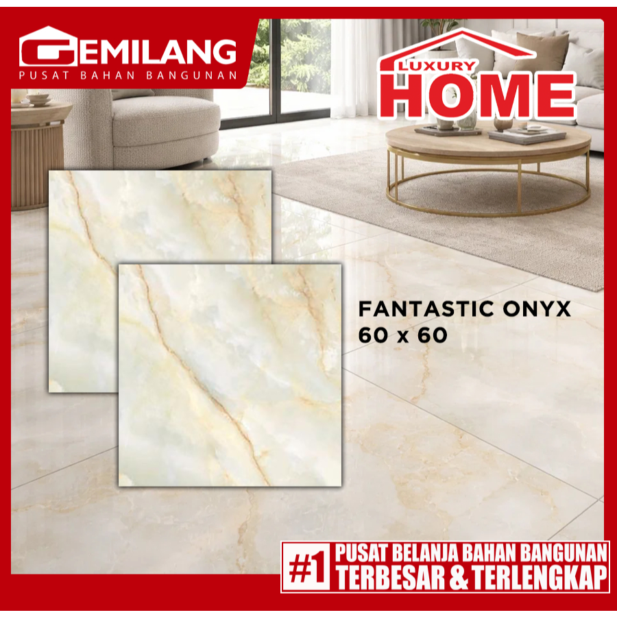 LUXURY HOME GRANIT FANTASTIC ONYX 60 x 60