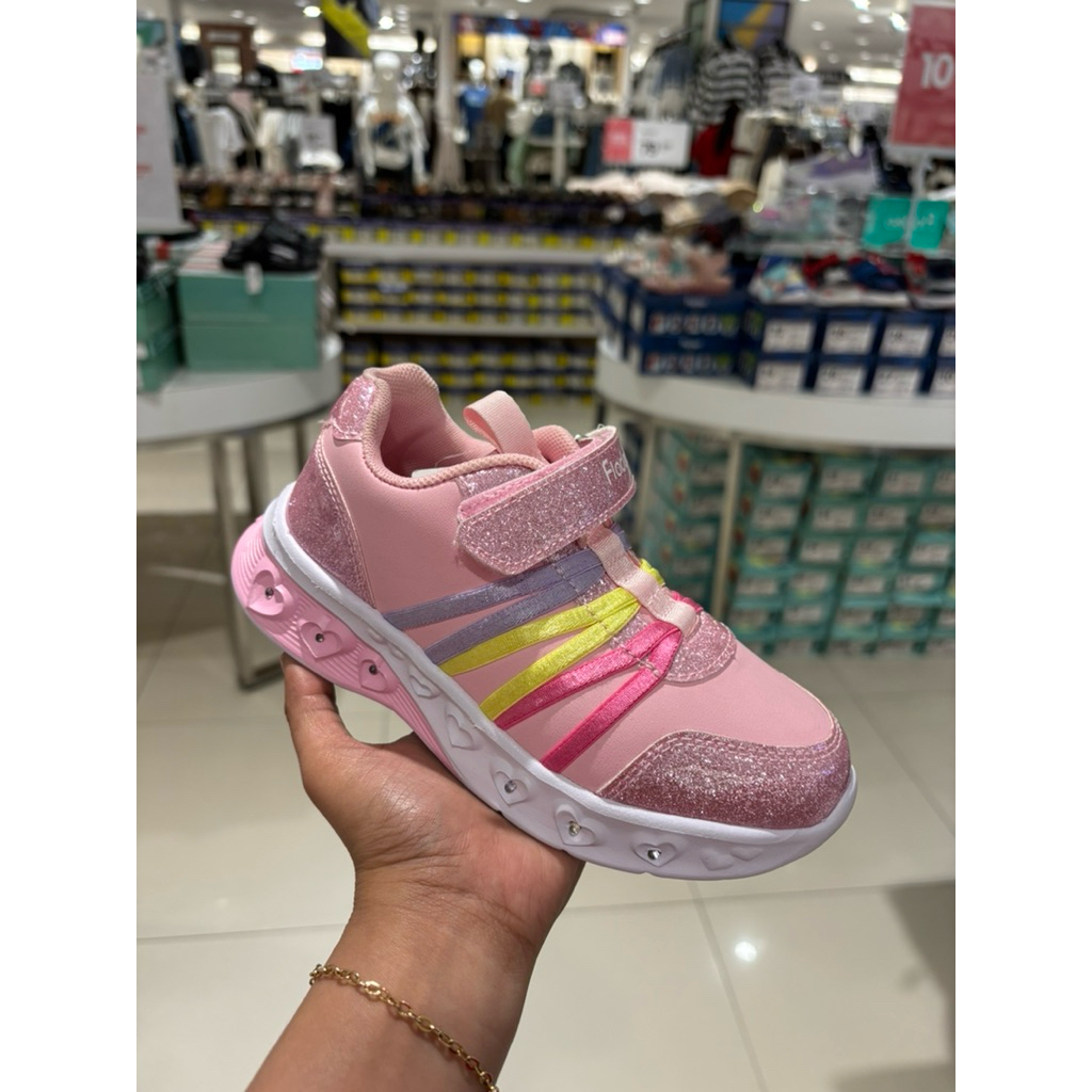 Sepatu Sneakers cewek Fladeo kids Lampu
