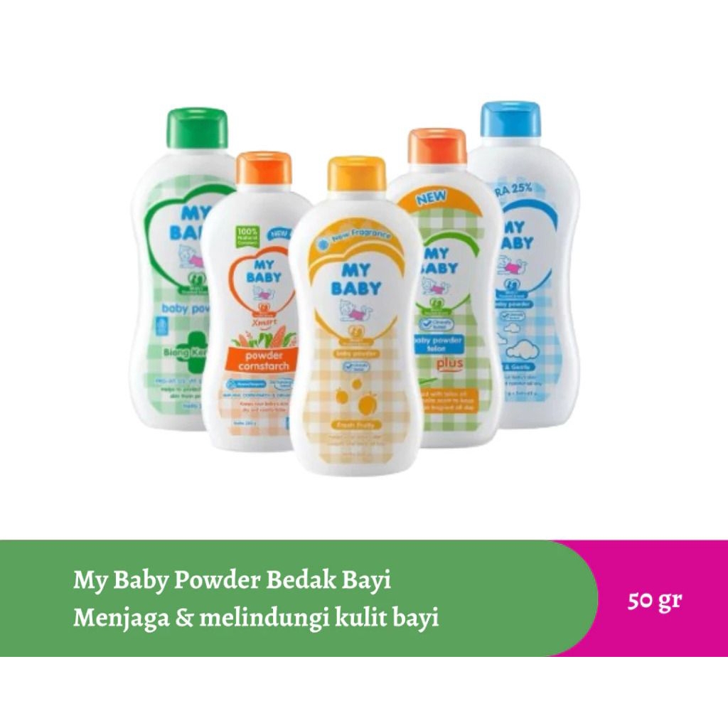 My Baby Powder Netto 50g Bedak Tabur Anak