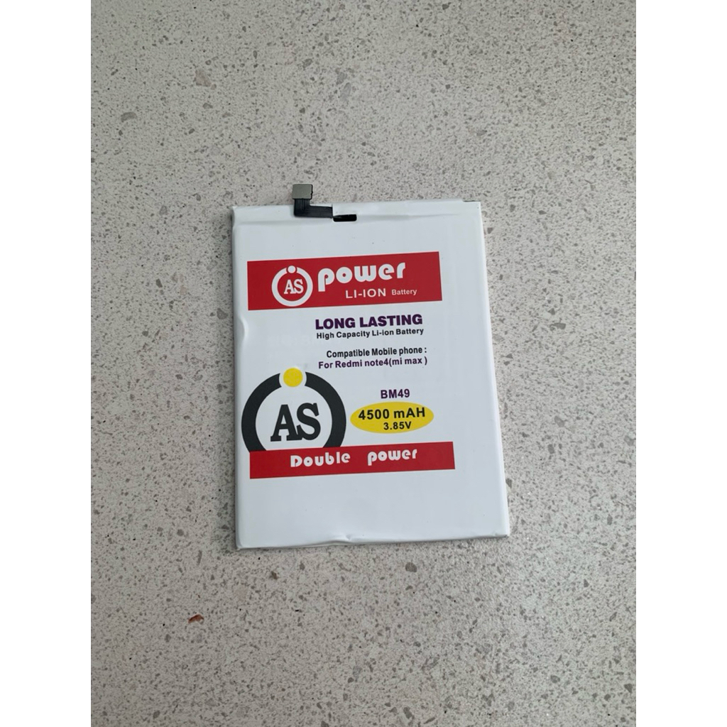 Baterai AS Double Power Xiaomi Mi Max / BM-49