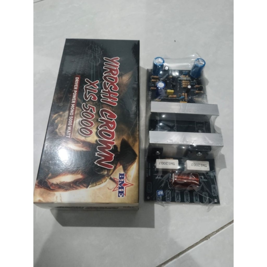 YIROSHI CROWN XLS 5000 Driver Power Mono 5000W By BME