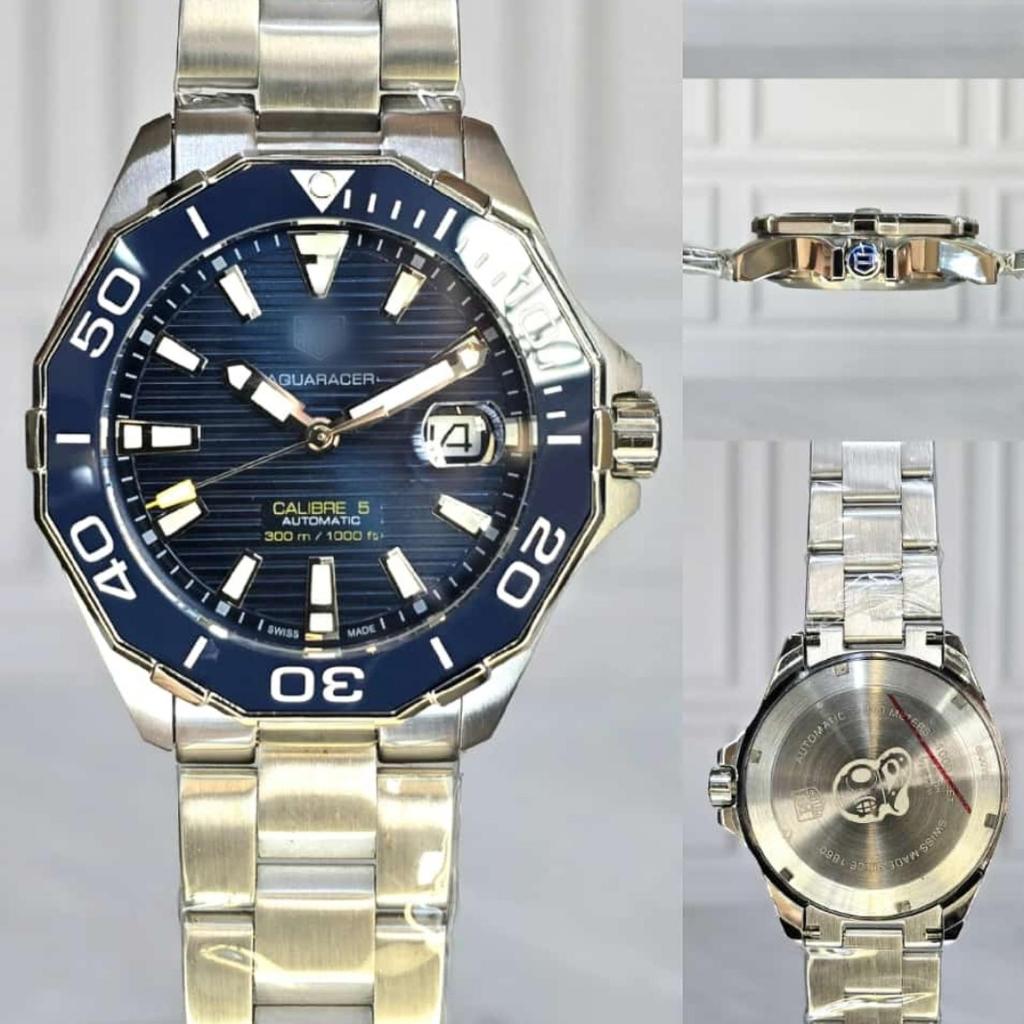 DK125 TH Carrera 300M Aquaracer Caliber 5 Chain Japan Quartz