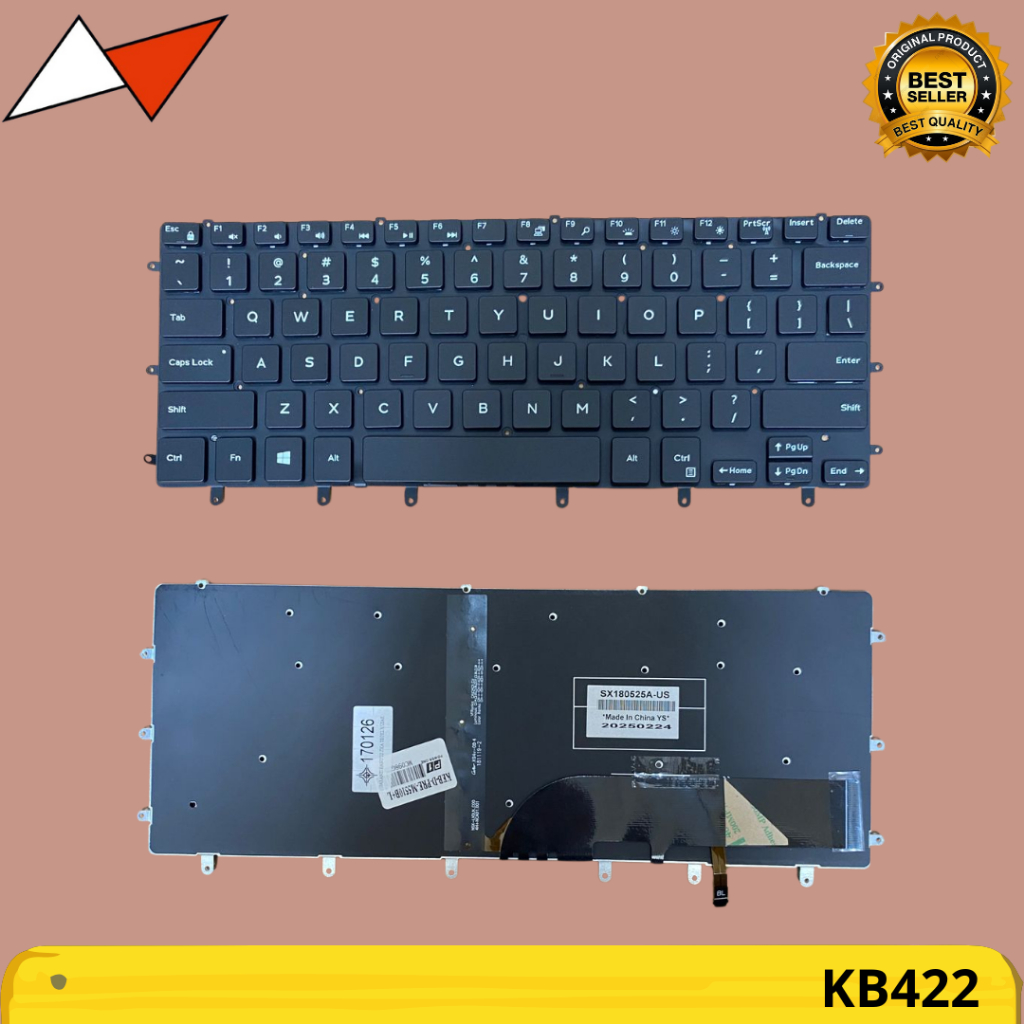 Keyboard Dell Precision 5510 5520 5530 5540 M5510 Backlight