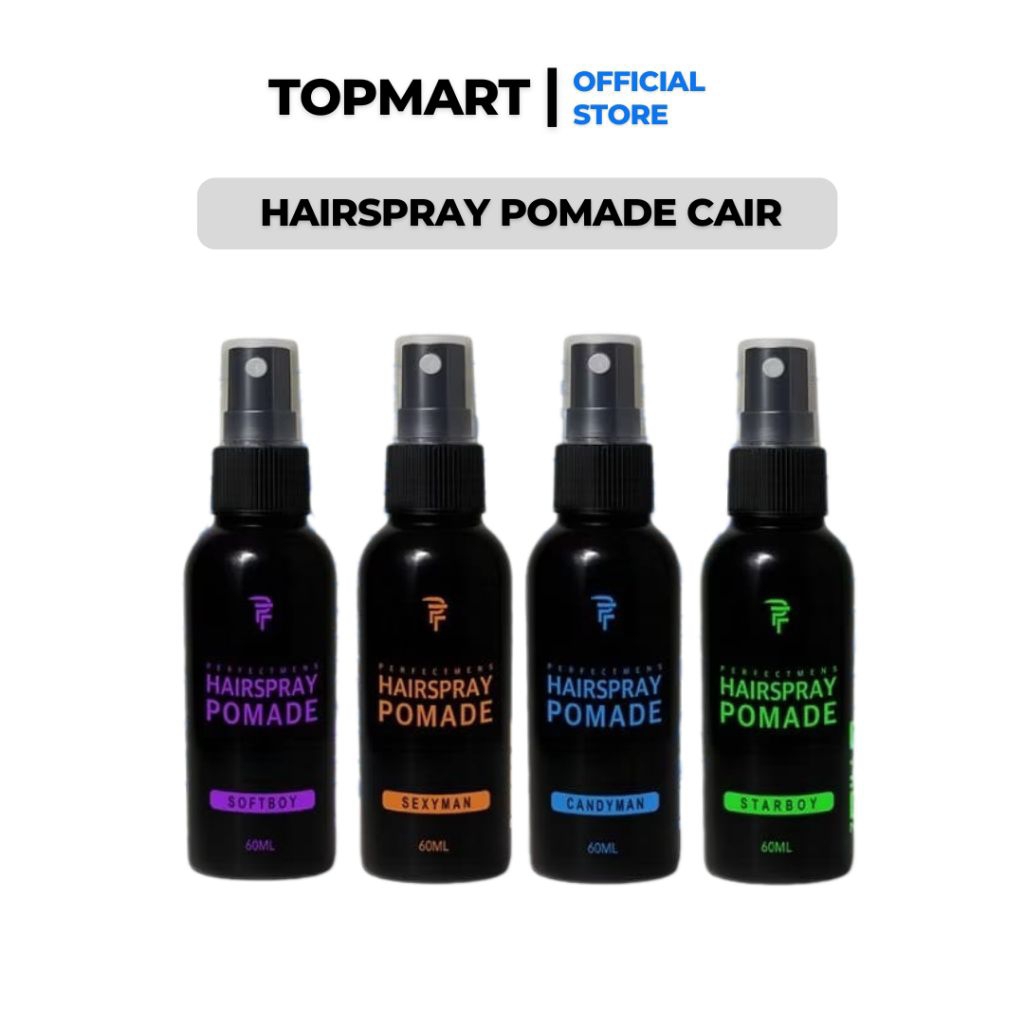 Hairspray Pomade Cair Minyak Rambut Pria Pomade Cair Parfume Rambut Pria