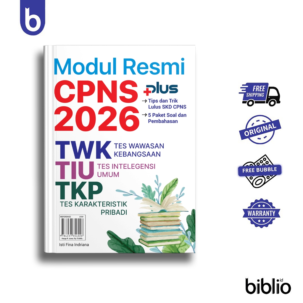 Buku Modul Resmi CPNS (TWK, TIU, TKP)