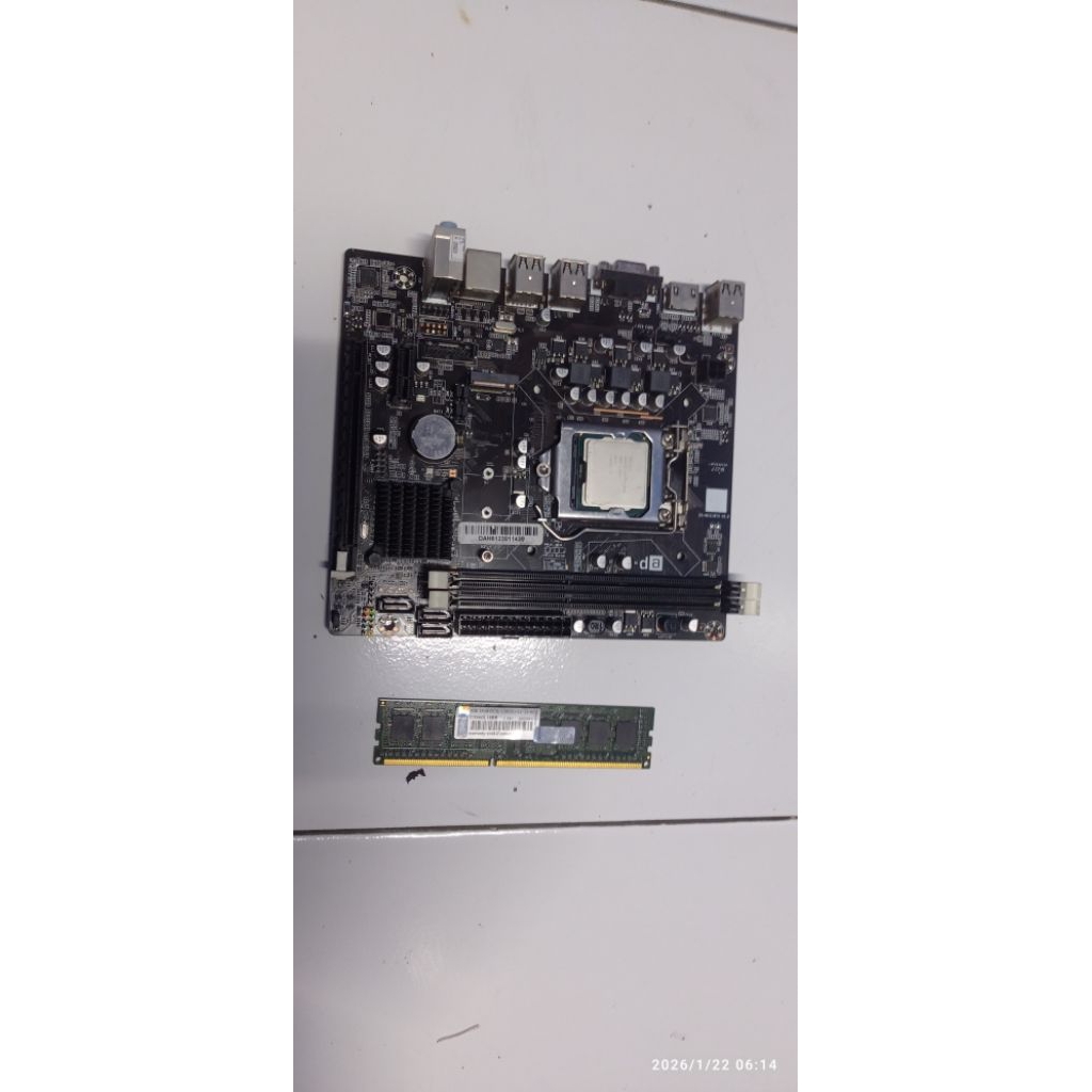 motherboard DA 1155,processor I5 3570,ram 4gb vgen