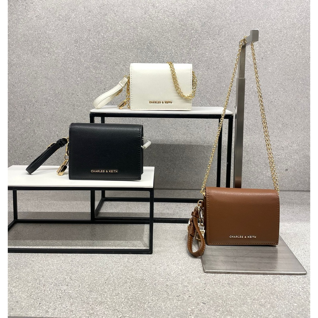 Tas wanita mini bag selempang charles&keith original