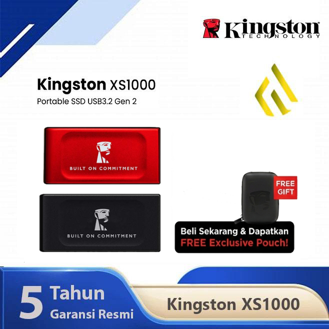 SSD Kingston XS1000 2TB - Portable Eksternal External SSD