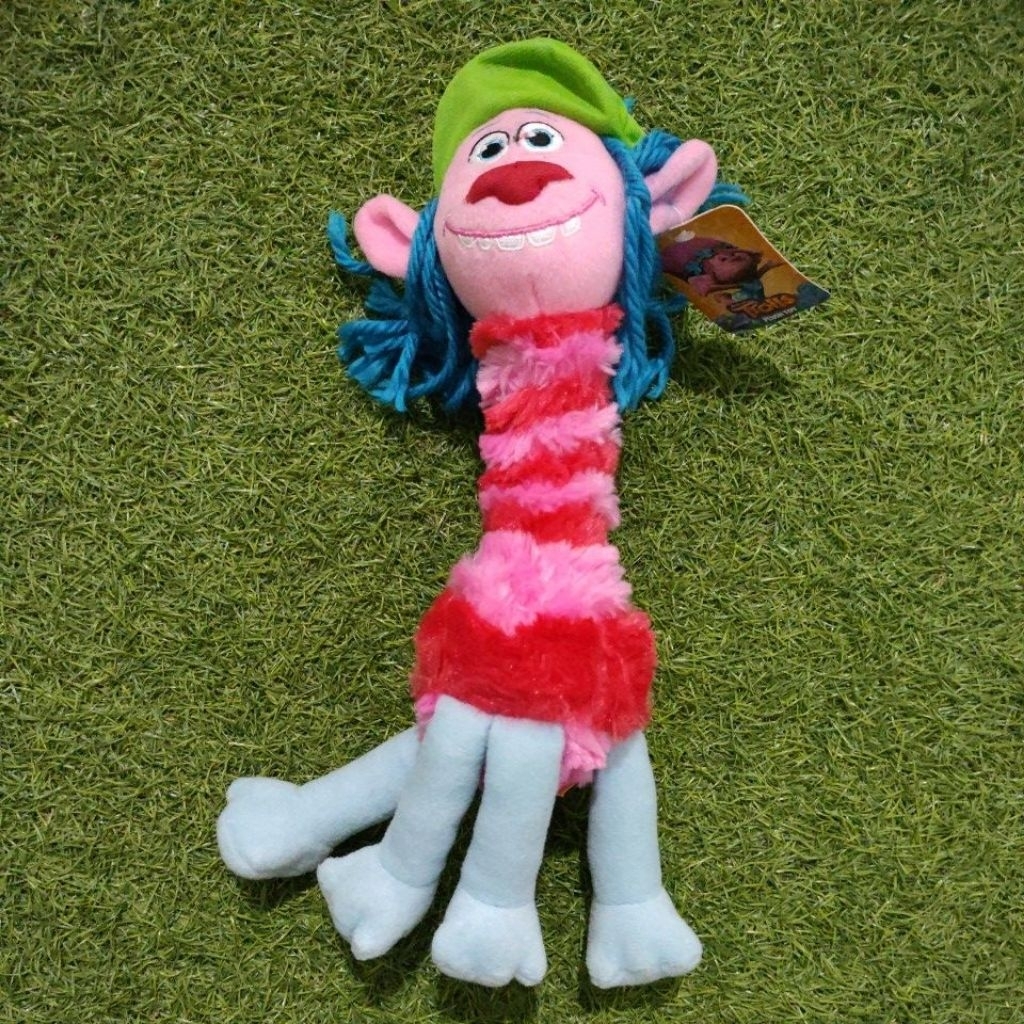 Boneka Trolls Cooper  Plush Toy Dream World - hadiah ulang tahun