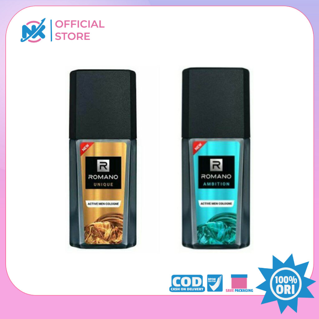 Romano Parfum Active Men Series 100ml Aroma Khas