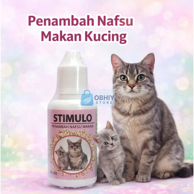 Stimulo Penambah Nafsu Makan Kucing dan Anak Kucing Vitamin Anak Kucing Vitamin Kucing