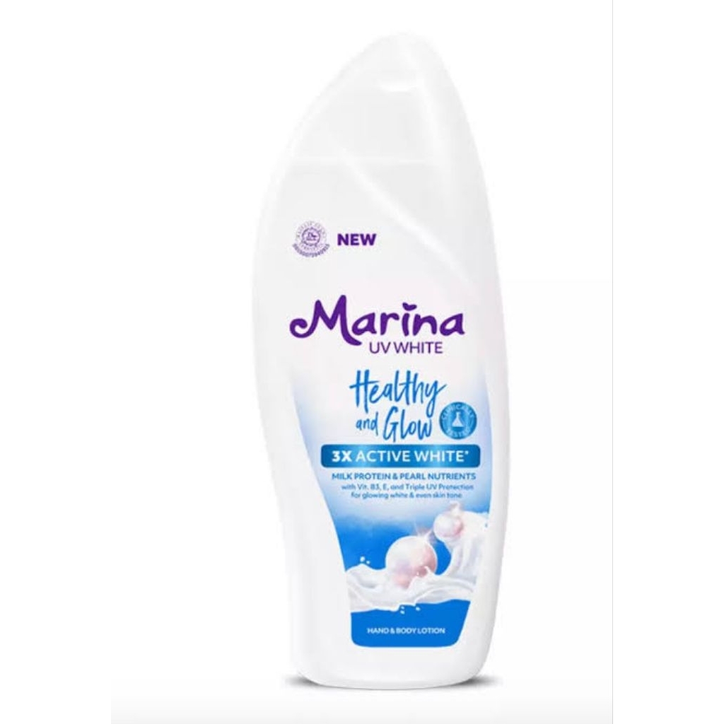 Marina mutiara biru body lotion 460ml