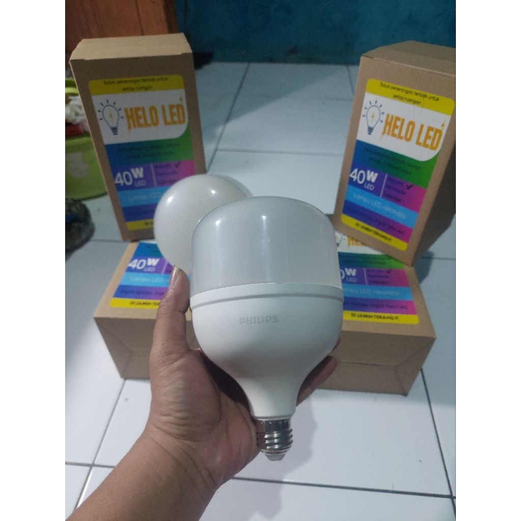 Any Yummy Lampu Led Philips 40Watt Rekondisi/Servisan Mesin Original Philips GaransiTerang Maximal