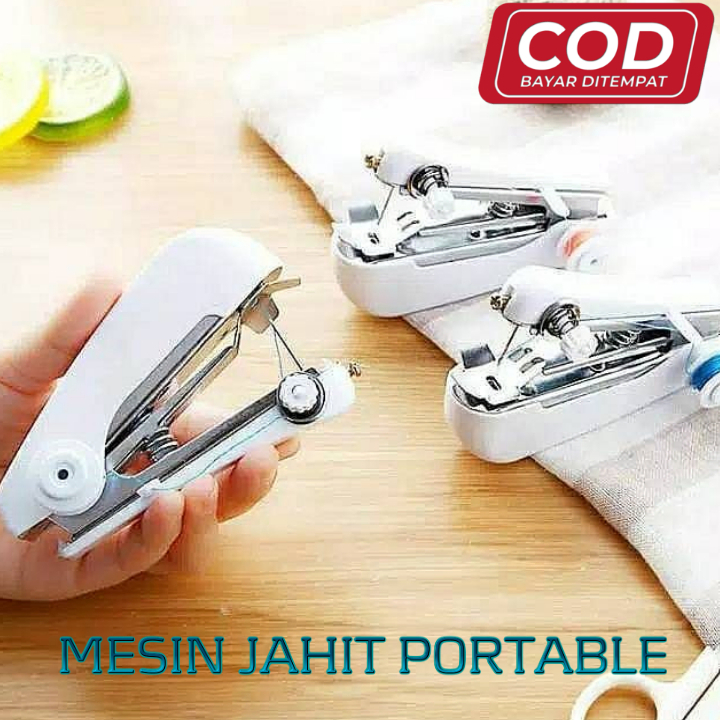 [ ASLI ] Mesin Jahit Mini Portable Praktis Tanpa Baterai