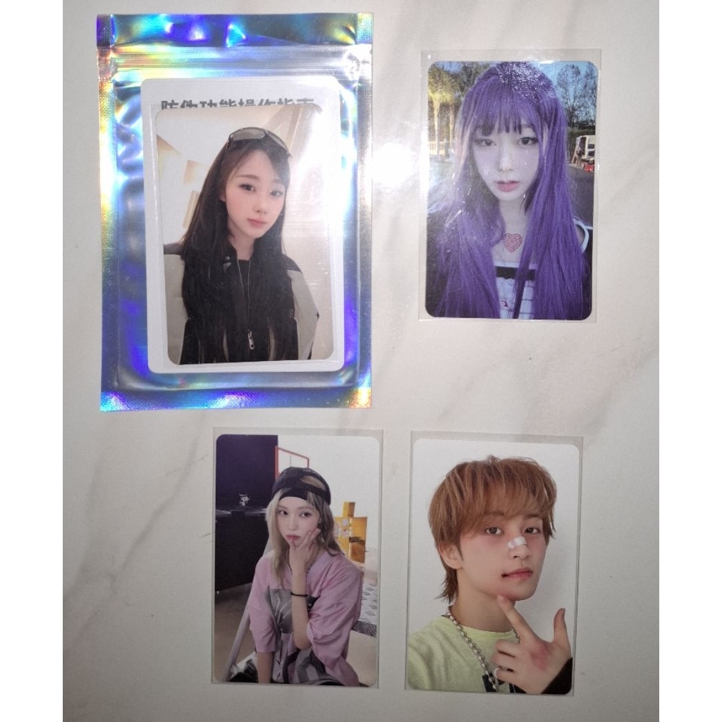 PHOTOCARD NCT AESPA MARK GISELLE WINTER PC QQ MUSIC RICH MAN SPICY ZINE ANIME SEASON'S GREETINGS 202