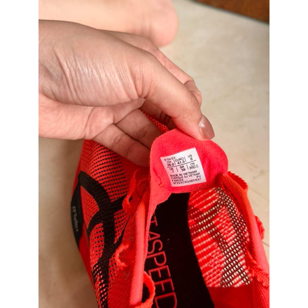 Asics metaspeed preloved