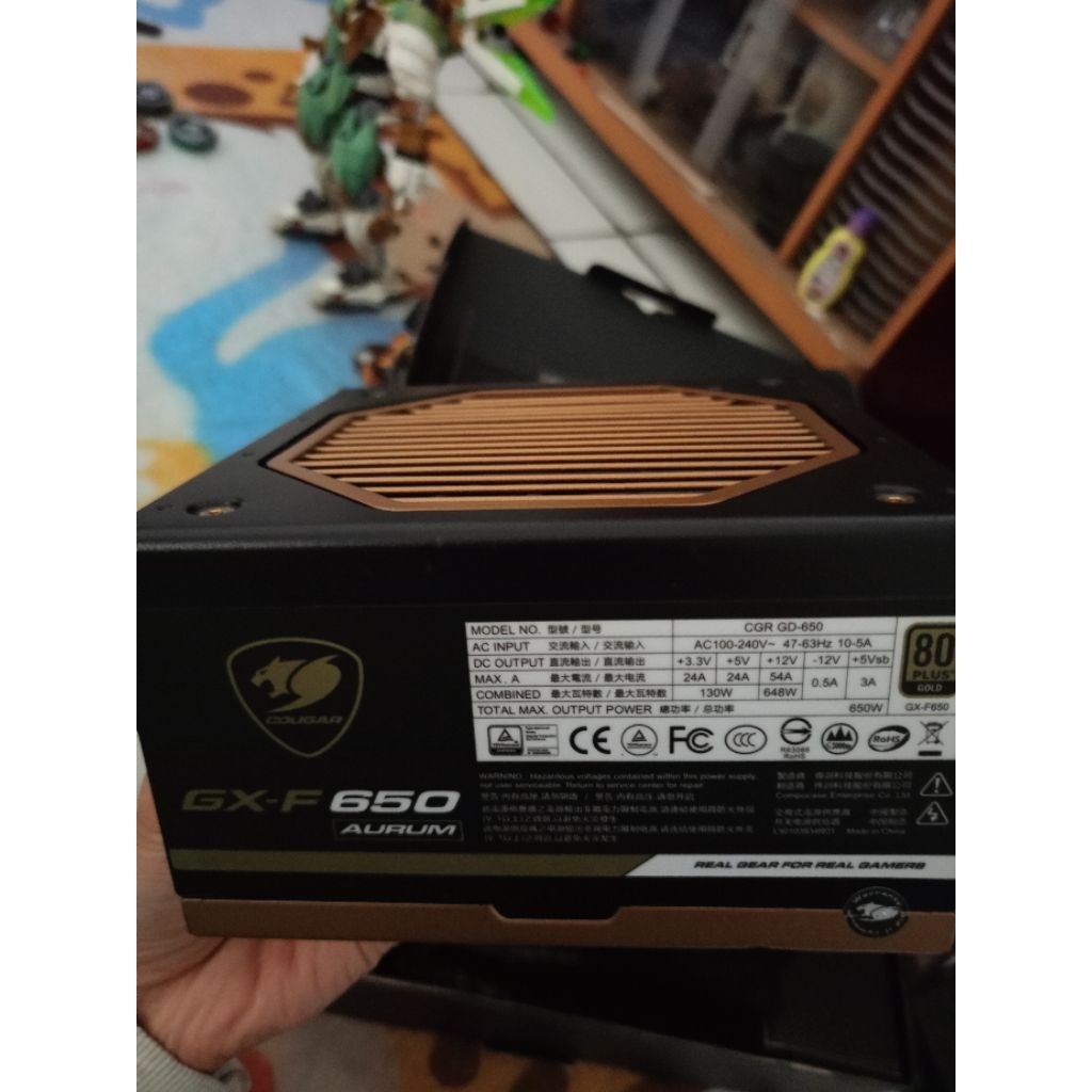 PSU Cougar GX-F Aurum 650W 80+ Gold