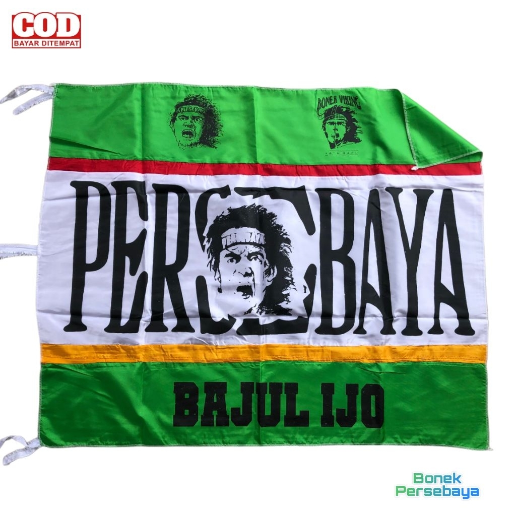 Bendera Persebaya Bajul Ijo – Bonek Mania 95x75