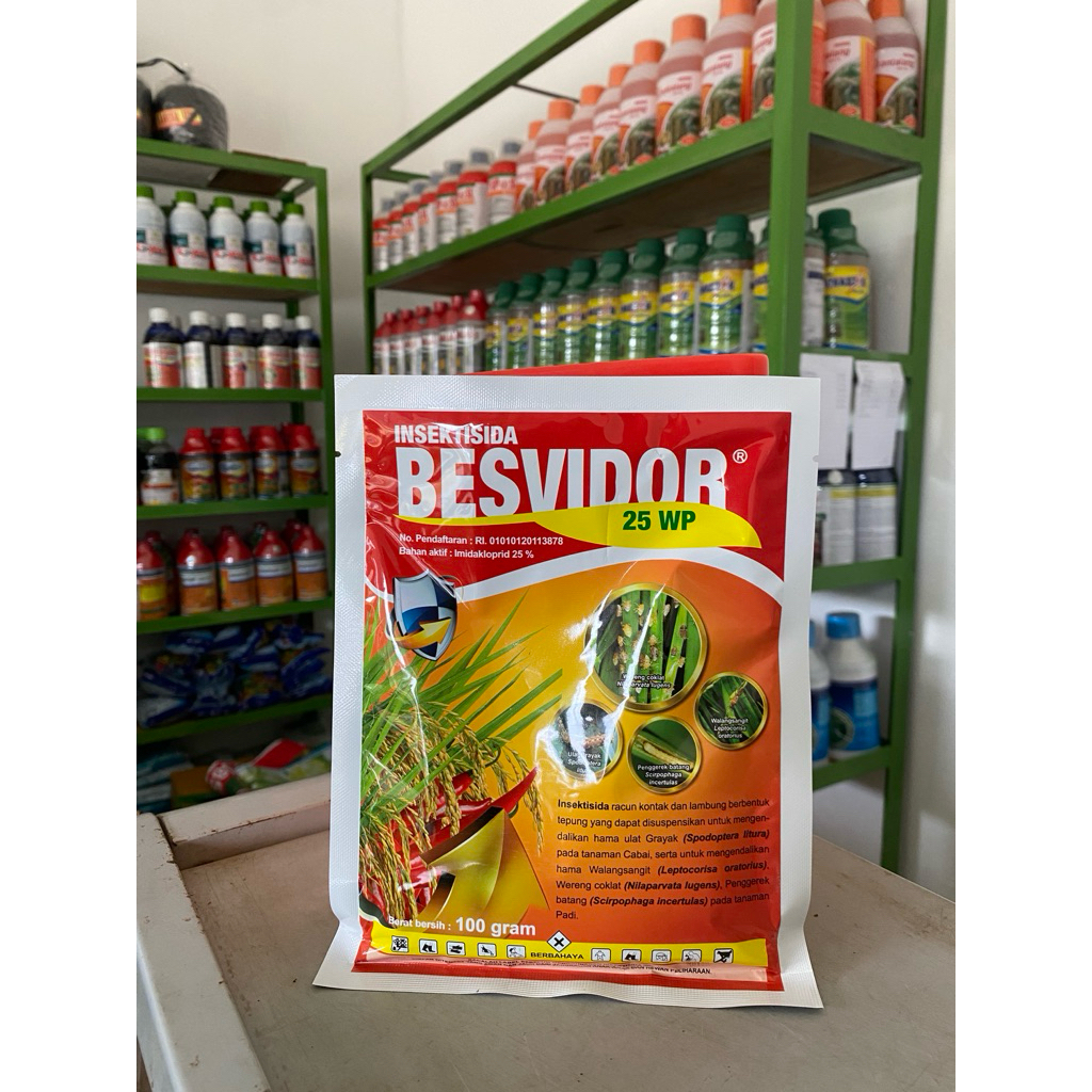 Besvidor 25wp imidacloprid 25% ampuh basmi hama tanaman