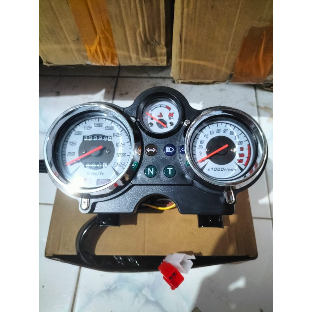 Spidometer NINJA R SS Spidometer Ninja chrome. spidometer ninja