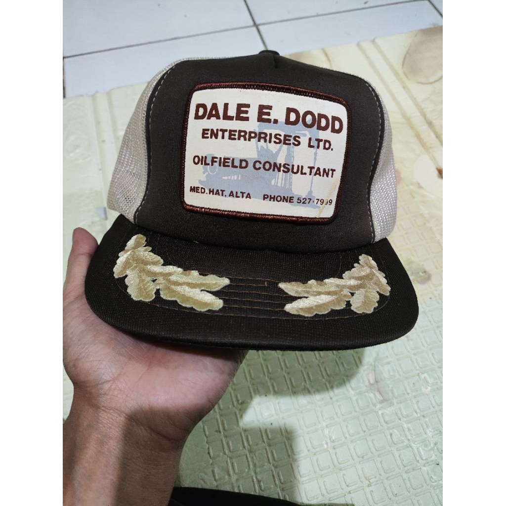 Youngan Topi Patch besar visor padi strap youngan