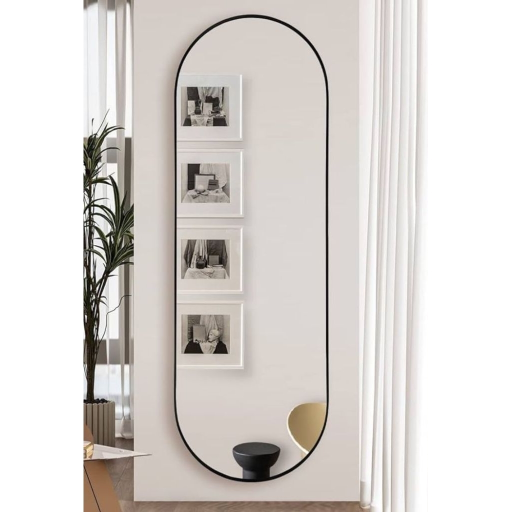 Kaca Cermin Full Body Aesthetic Gantung Dinding