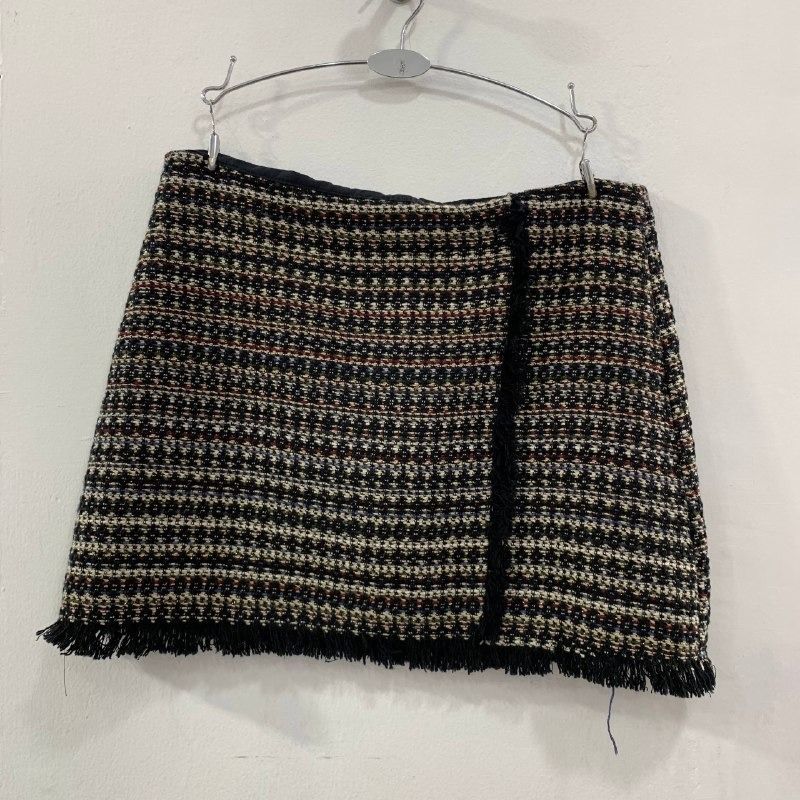 ZARA Rok Pendek Tweed Mini Skirt