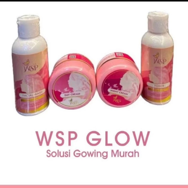 wsp glow/wsp glow skincare/new wsp glow skincare original bpom