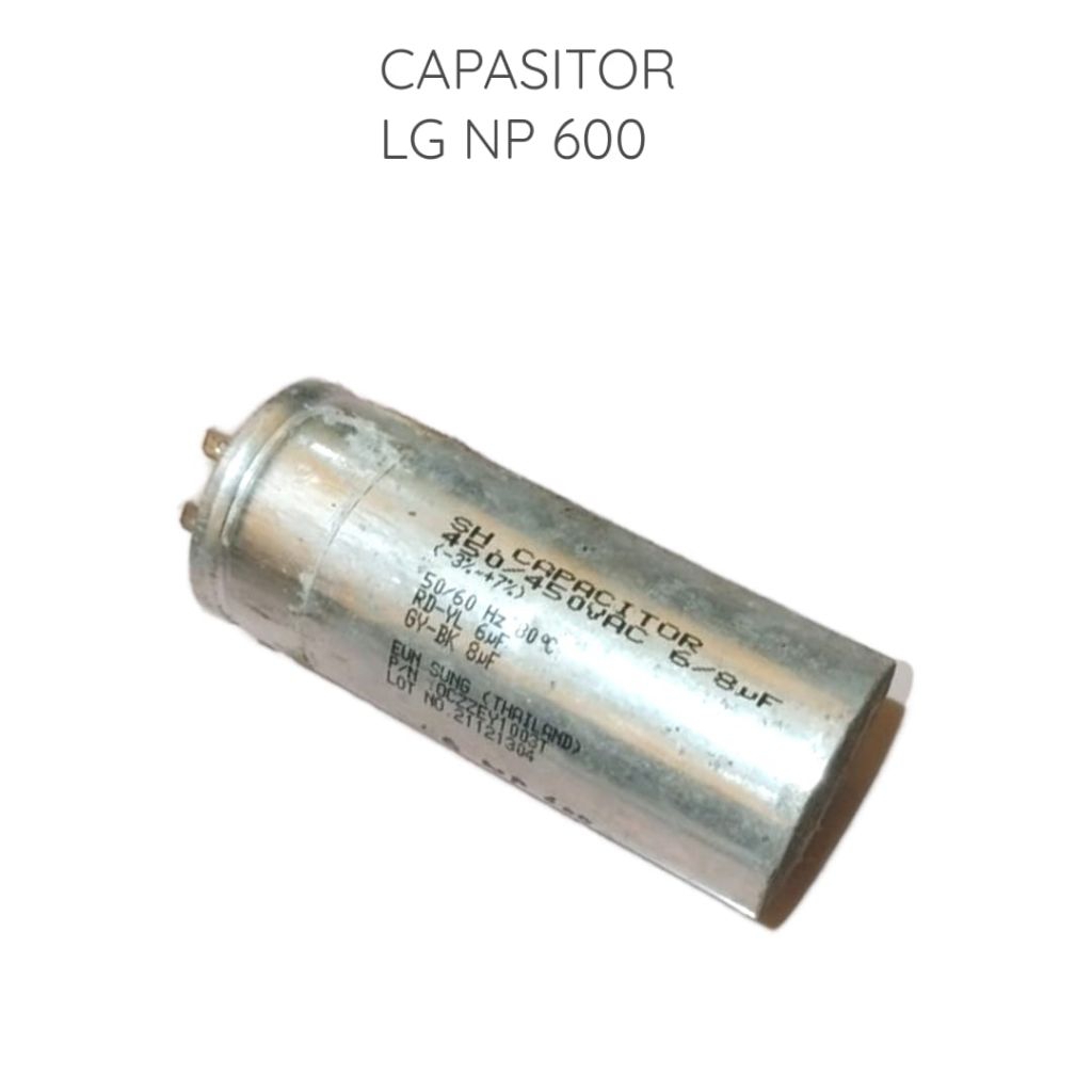 KAPASITOR CAPASITOR MESIN CUCI LG NP 600