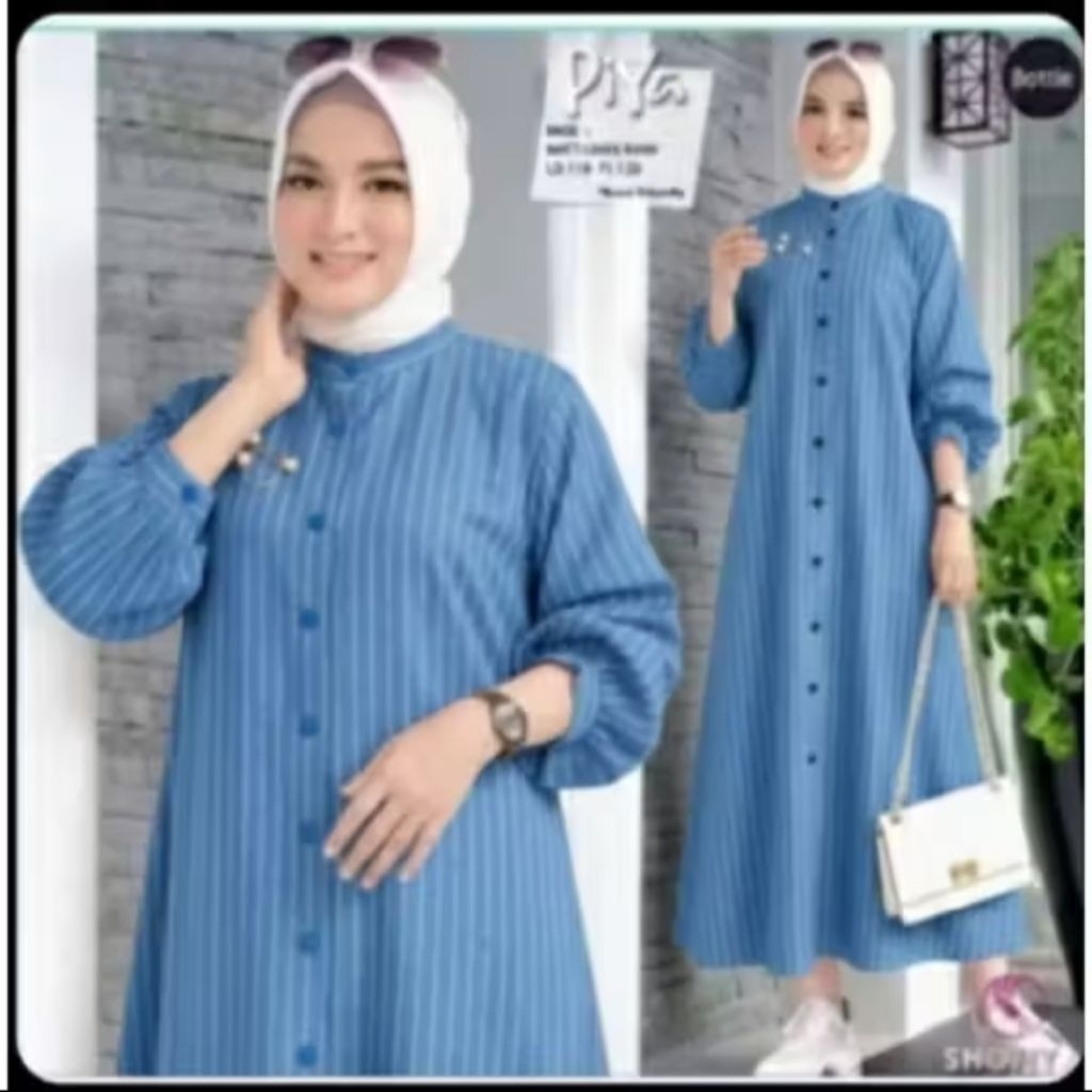 TUNIK MIDI SALUR WANITA KATUN PREMIUM //  TUNIK WANITA SALUR TERBARU