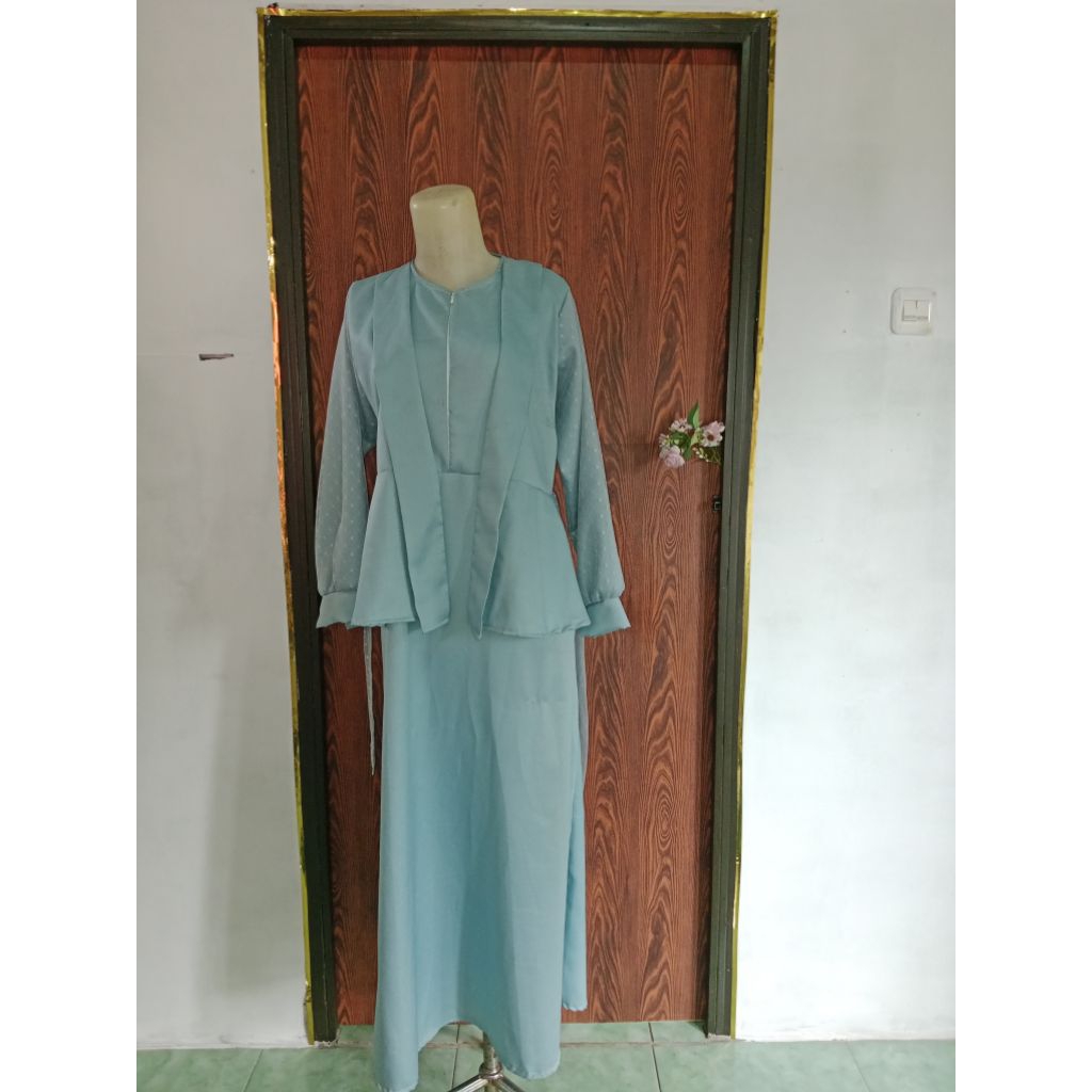 Gamis Simple (Blue Sky)
