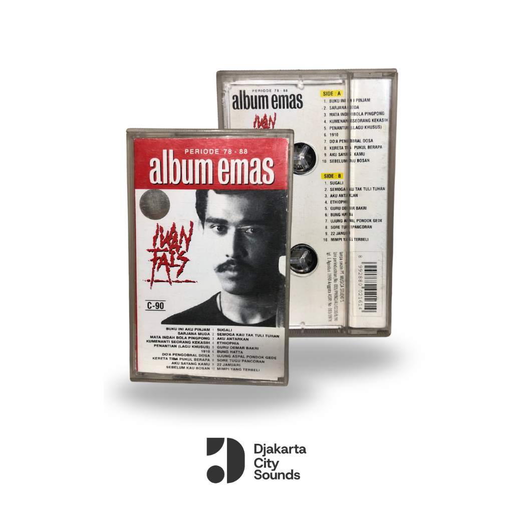 Kaset Pita Iwan Fals - Album Emas Periode 78-88