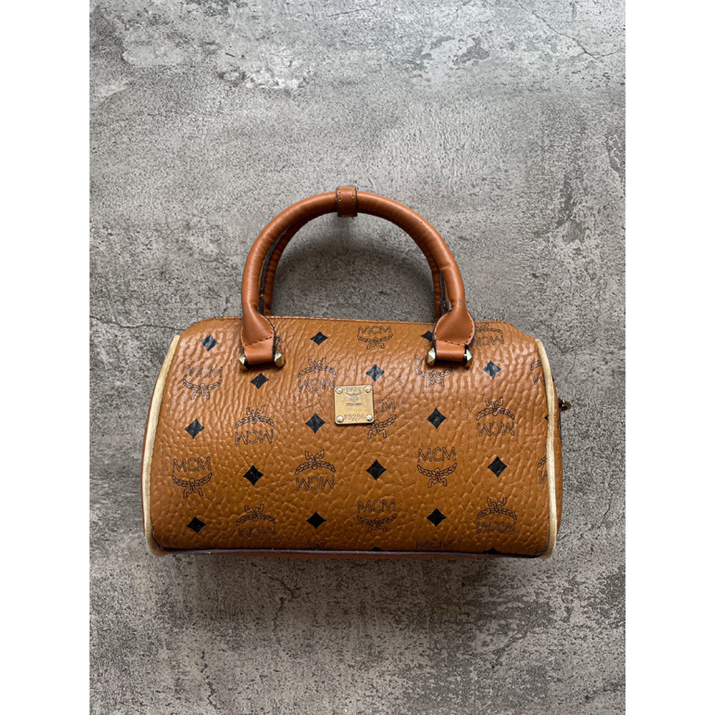 Vintage Y2K MCM Monogram Handbag (Tas Pria / Wanita)