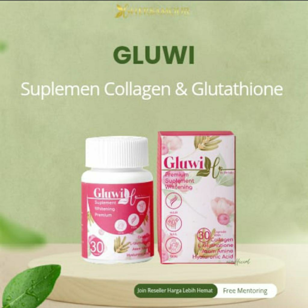 GLUWI HERBAMOUR KAPSUL KOLAGEN IKAN