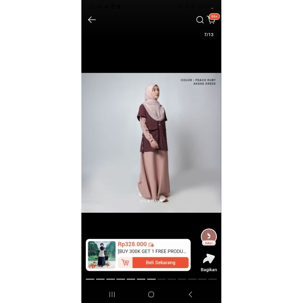 PRELOVED Aksha Dress by Jilbrave