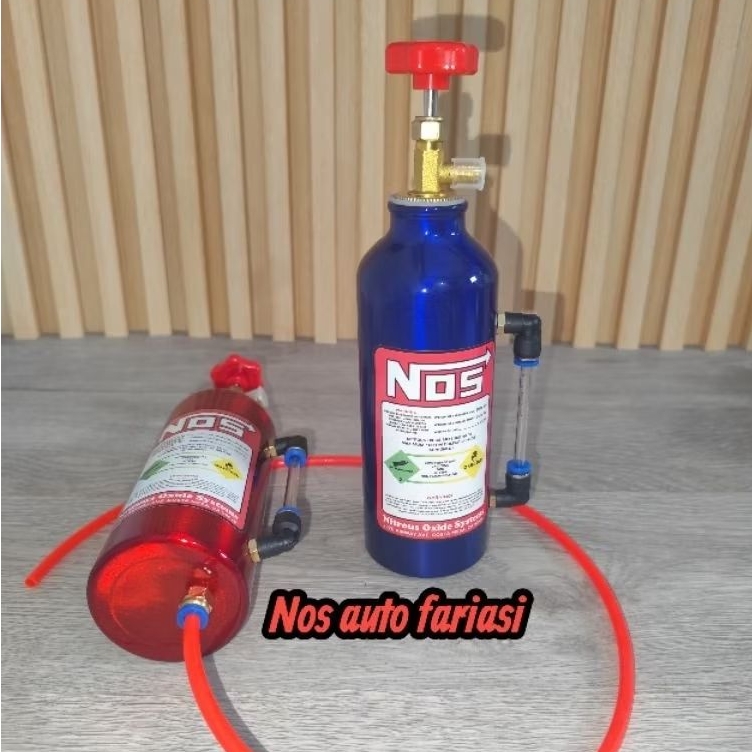 VARIASI BOTOL OLI SAMPING/AIR RADIATOR  MODEL TABUNG NOS 500ml