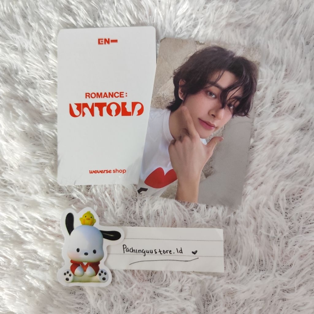 (official) photocard jake enhypen romance untold pob wvgb