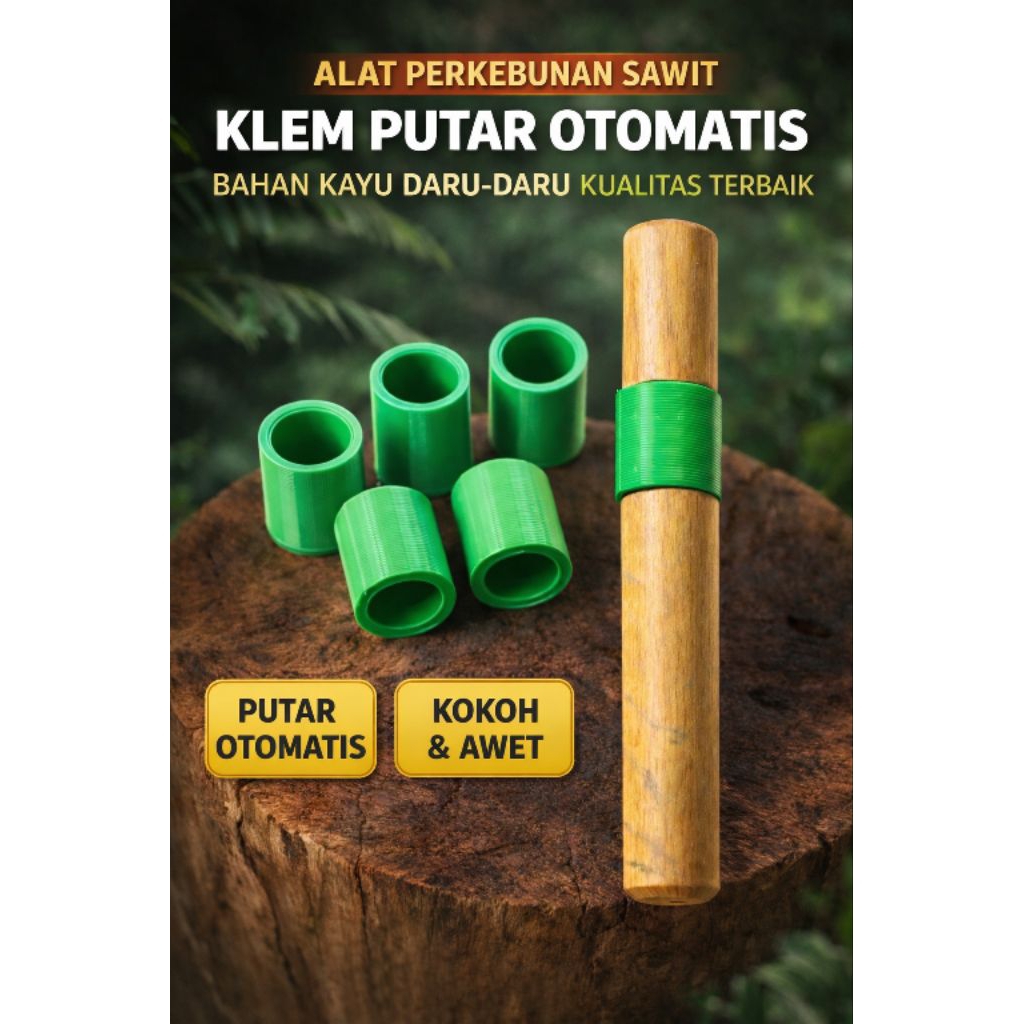 klem putar untuk mengunci piber egrek no 33 mm ke 38 mm
